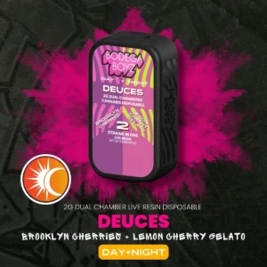 Deuces Brooklyn Cherries x Lemon Cherry Gelato Live Resin Vape | NY